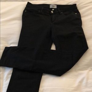 PAIGE Verdugo Ultra Skinny Color: Black Shadow